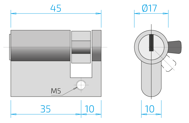 Dimensioning cylinder length